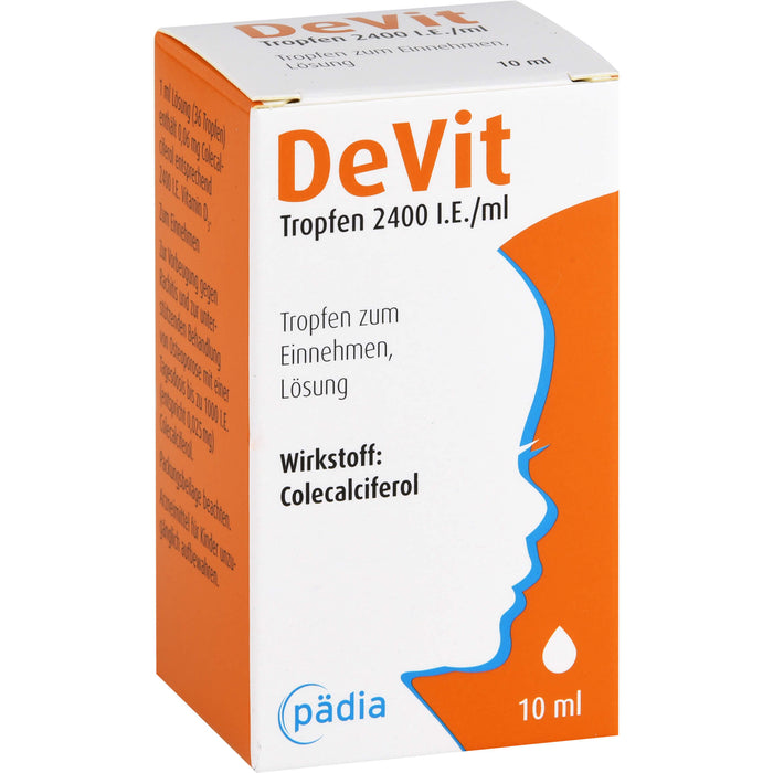 DeVit Tropfen 2400 I.E./ml, 10 ml Lösung