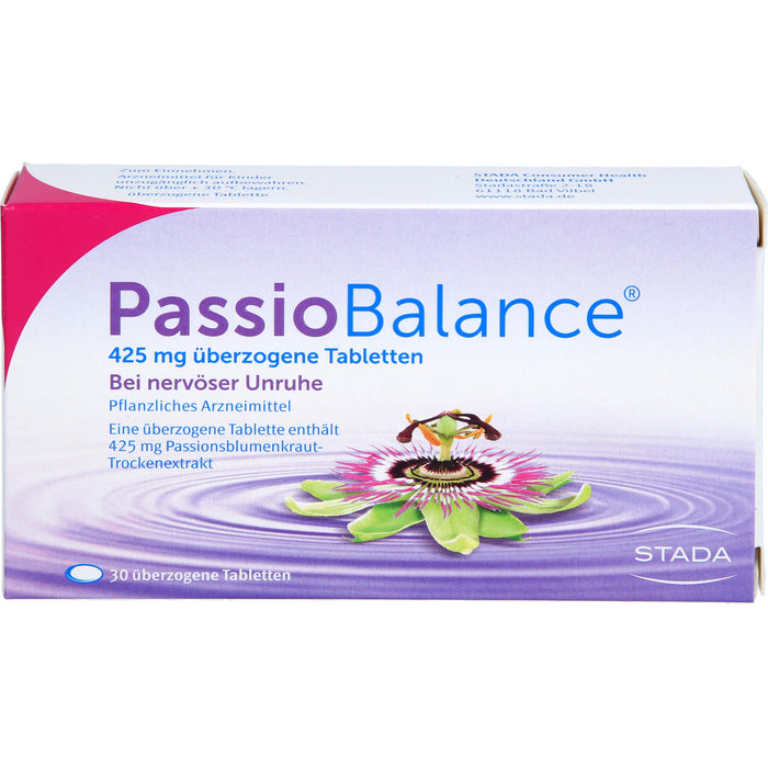 PassioBalance Tabletten bei nervöser Unruhe, 30 pc Tablettes