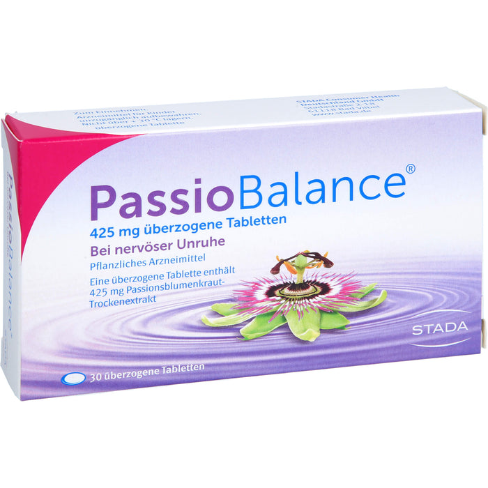 PassioBalance Tabletten bei nervöser Unruhe, 30 pcs. Tablets