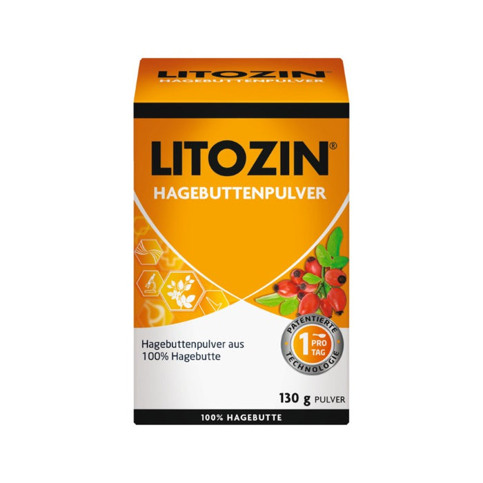 LITOZIN Hagebuttenpulver, 130 g Poudre