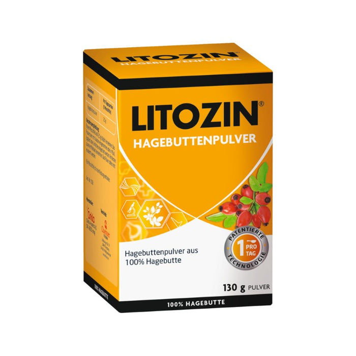 LITOZIN Hagebuttenpulver, 130 g Poudre