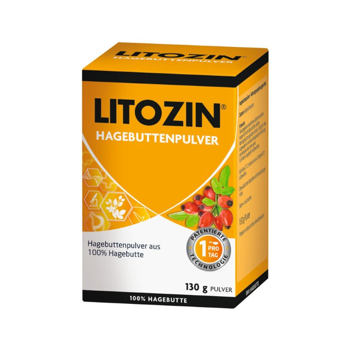 LITOZIN Hagebuttenpulver, 130 g Powder