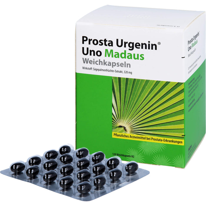 Prosta Urgenin Uno Madaus 320 mg, Weichkapseln, 120 St. Kapseln