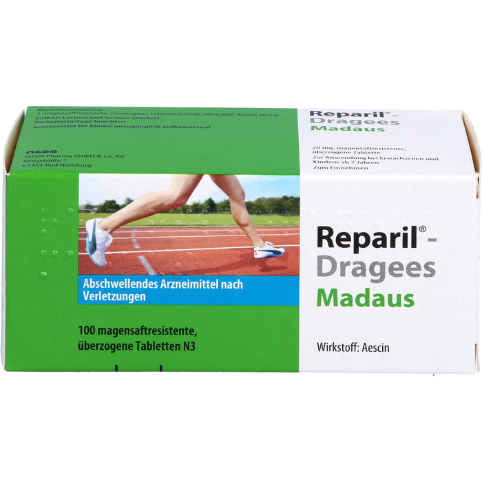 Reparil-Dragees Madaus 20 mg, magensaftresistente, überzogene Tablette, 100 pcs. Tablets