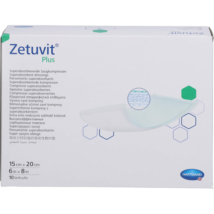 Zetuvit Plus steril, 10 St KOM