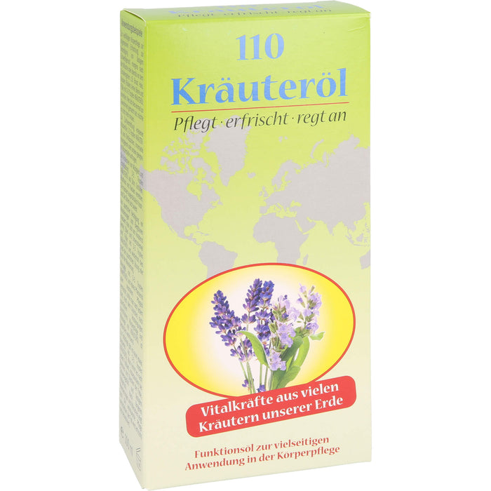 Kräuteröl 110 Vitalkräfte aus Kräutern, 100 ml OEL