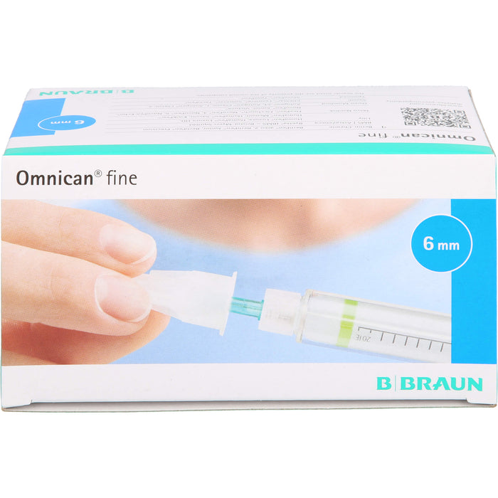 OMNICAN fine Pen Kanüle 31 G 0,25x6mm, 100 St KAN