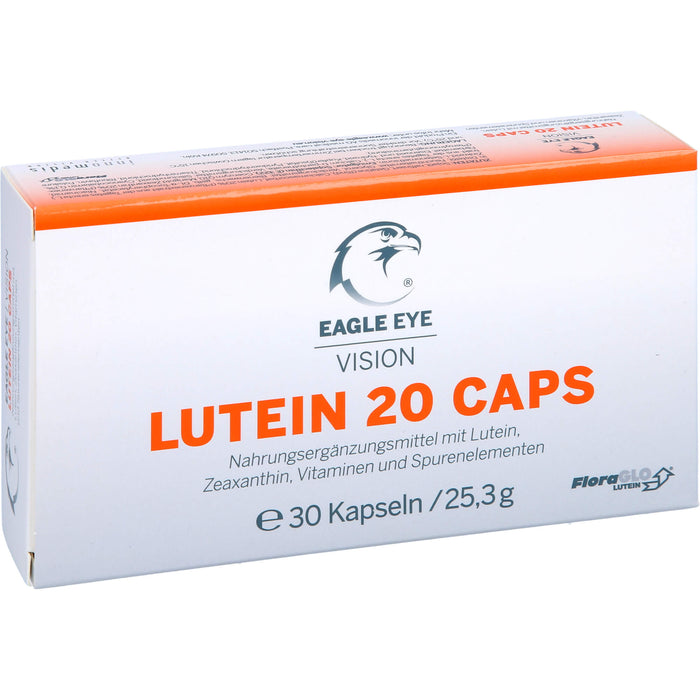 EAGLE EYE Lutein 20 Vision Caps Kapseln, 30 St. Kapseln