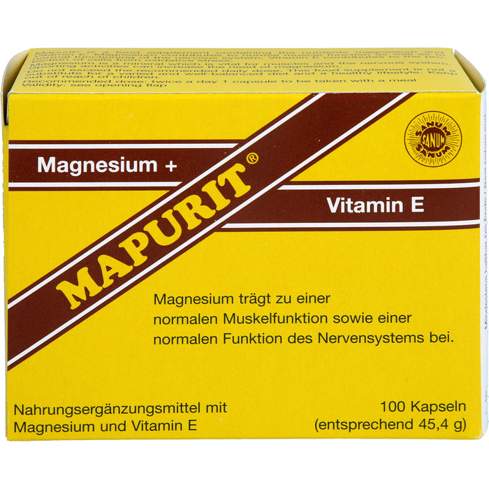 Mapurit, 100 pcs. Capsules