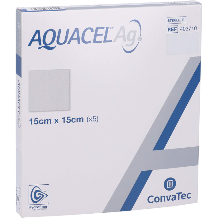 Aquacel AG 15x15 cm Kompressen, 5 St KOM