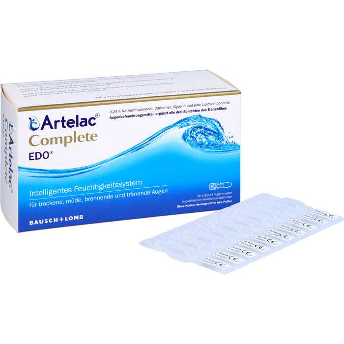 Artelac Complete Augentropfen EDO, 60 pcs. Single-dose pipettes