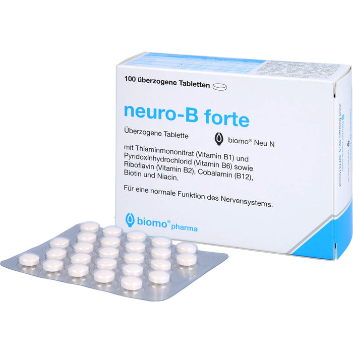 biomo neuro-B forte Tabletten, 100 pc Tablettes