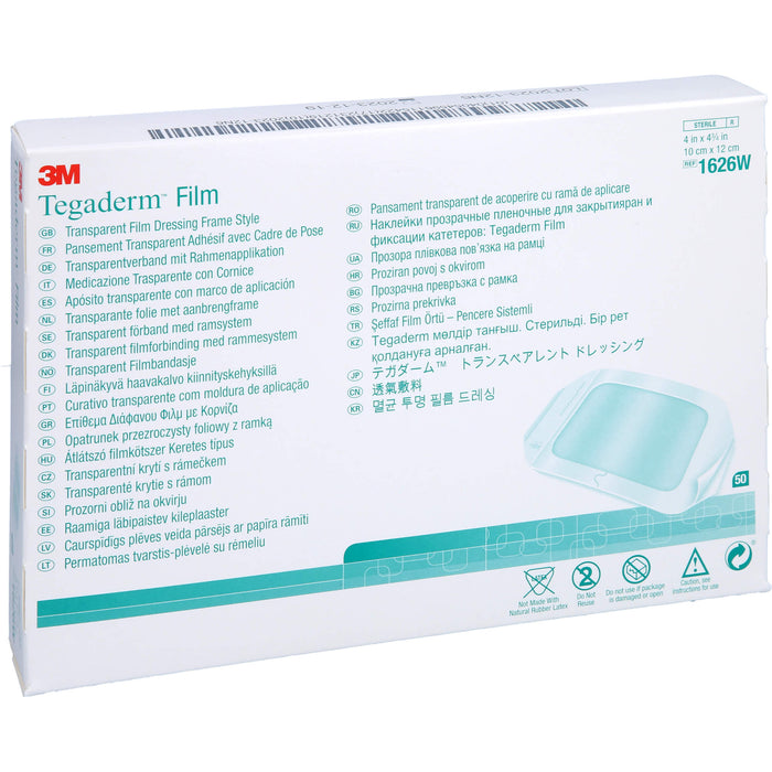 TEGADERM 3M Film 10x12 cm 1626W, 50 St