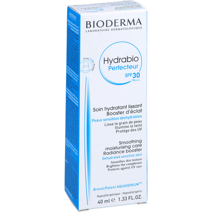 BIODERMA Hydrabio Perfecteur SPF 30 Feuchtigkeitscreme, 40 ml Cream