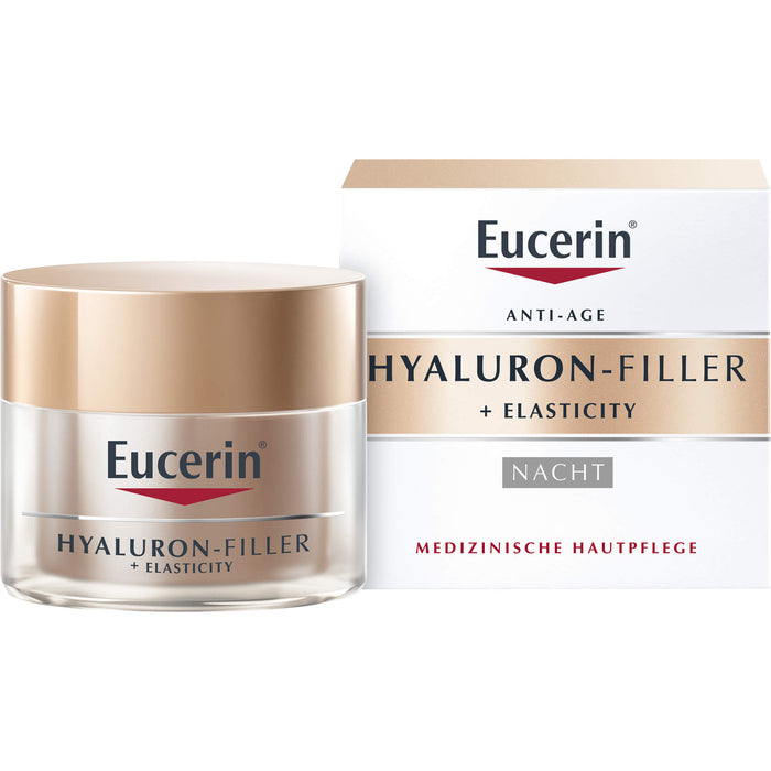 Eucerin Anti-Age Hyaluron-Filler Nachtpflege Creme, 50 ml Creme