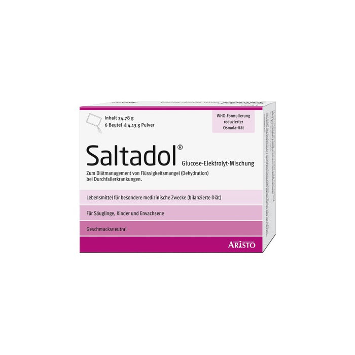 Saltadol Glucose-Elektrolyt-Mischung, 5 pcs. Sachets