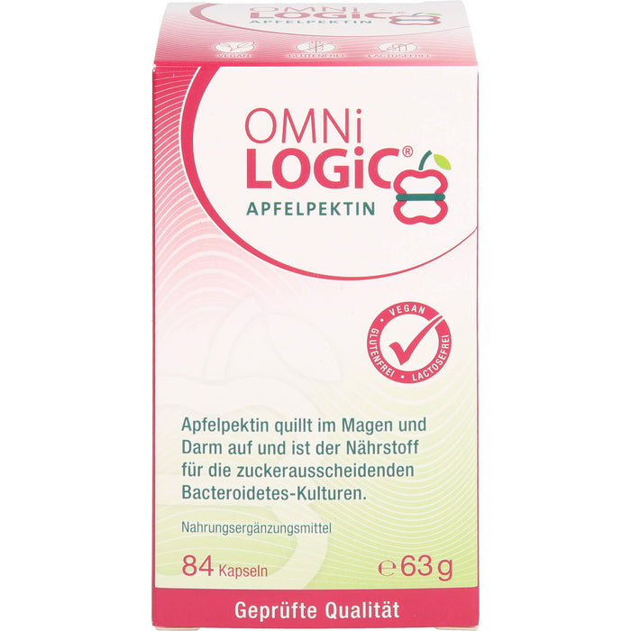 OMNi-LOGiC Apfelpektin Kapseln, 84 pc Capsules