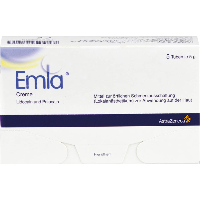 Emla Creme + Pflaster Reimport EMRAmed, 25 g Crème