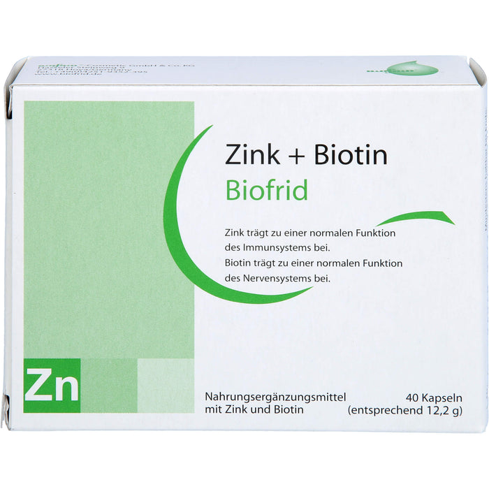 Zink + Biotin, 40 St KAP