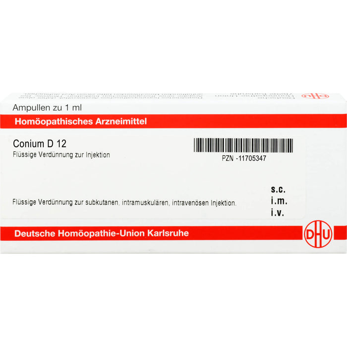 Conium D12 DHU Ampullen, 8 St. Ampullen