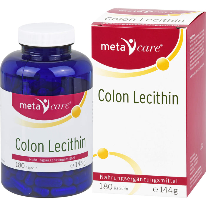 metacare Colon Lecithin Kapseln, 180 pcs. Capsules