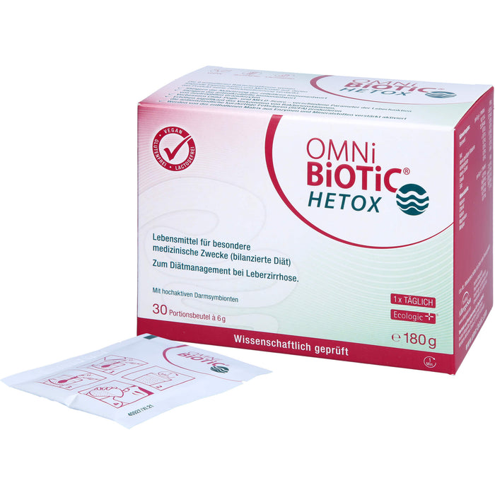 OMNi-BiOTiC Hetox Pulver bei Leberzirrhose, 30 pcs. Sachets