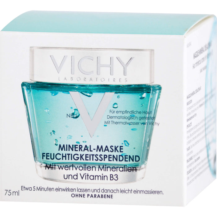 Vichy Feuchtigkeitsp. Maske, 75 ml Crème