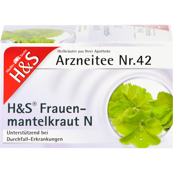 H&S Frauenmantelkraut N Arzneitee, 20 pc Sac filtrant