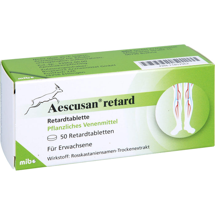 Aescusan retard, Retardtabletten, 50 St RET