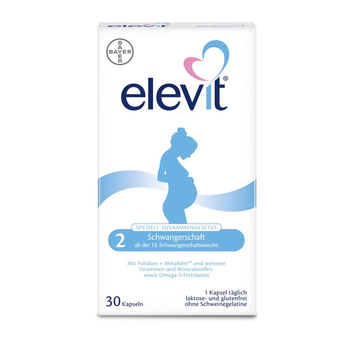 elevit 2 Schwangerschaft Kapseln, 30 pc Capsules