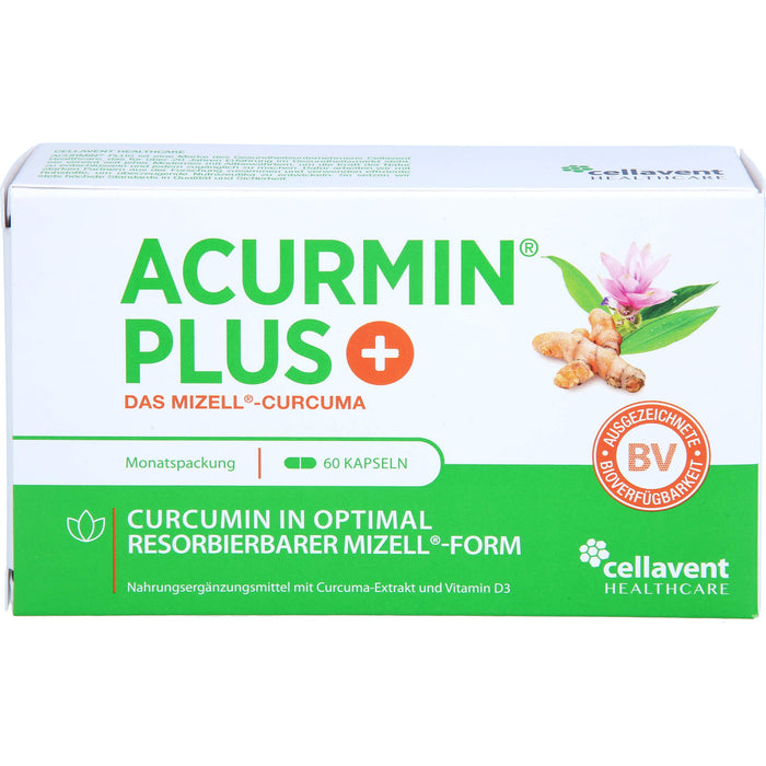 ARCUMIN PLUS+ Das Mizell-Curcuma Kapseln, 60 St. Kapseln