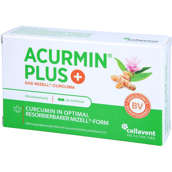 ARCUMIN PLUS+ Das Mizell-Curcuma Kapseln, 60 pcs. Capsules