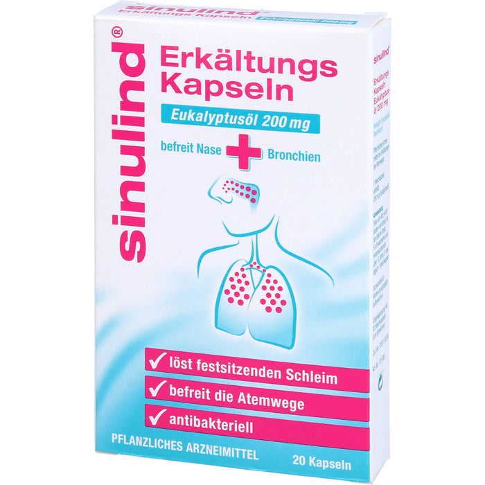 sinulind Erkältungs Kapseln, 20 pcs. Capsules