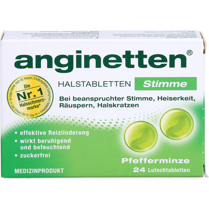 anginetten Stimme, 24 St. Tabletten