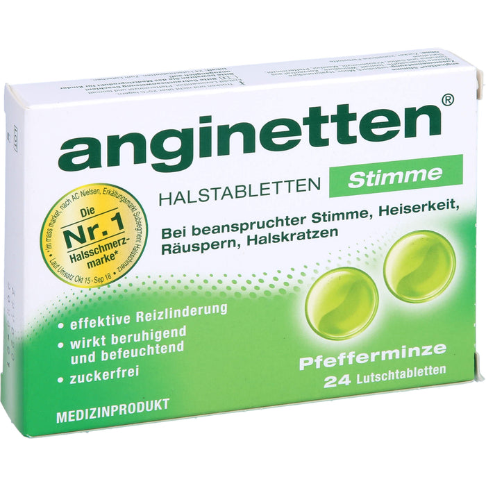 anginetten Stimme, 24 pcs. Tablets