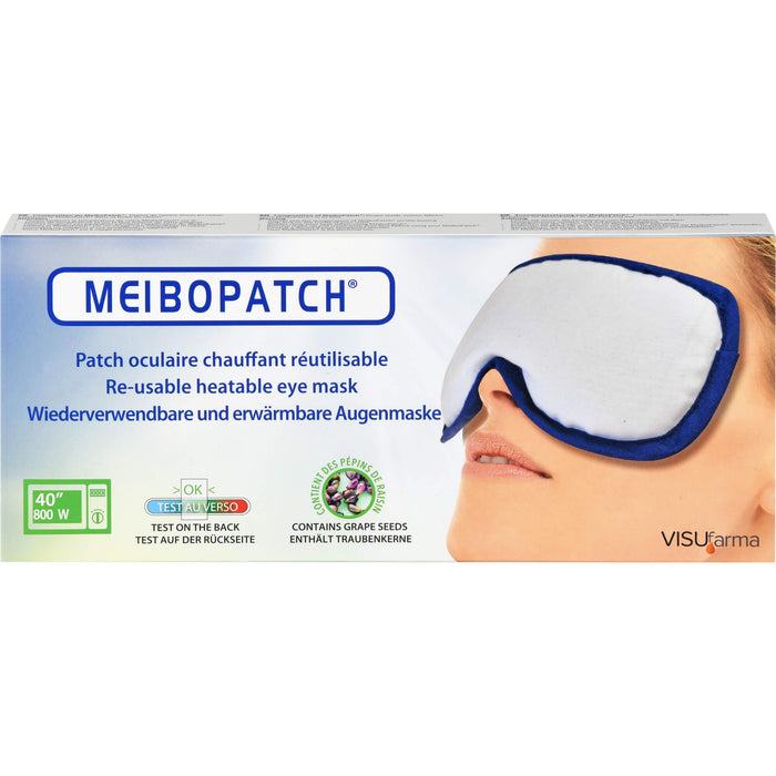 MEIBOPATCH wiederverwendbare und erwärmbare Augenmaske, 1 pc Masques