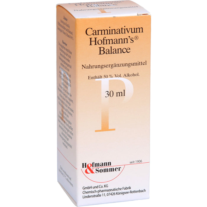 Carminativum Hofmann's Balance, 30 ml FLE