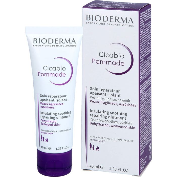 BIODERMA Cicabio Pommade Wundpflege Salbe, 40 ml Ointment