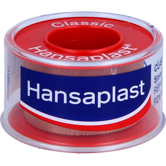 HANSAPLAST Fixierpflaster Classic 2,5 cm x 5 m, 1 pc Pansement