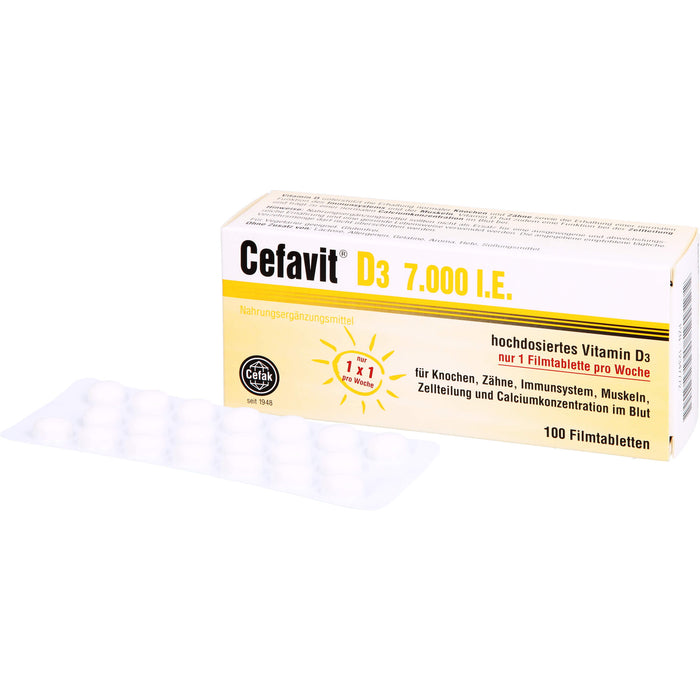 Cefavit D3 7,000 I.E., 100 St FTA