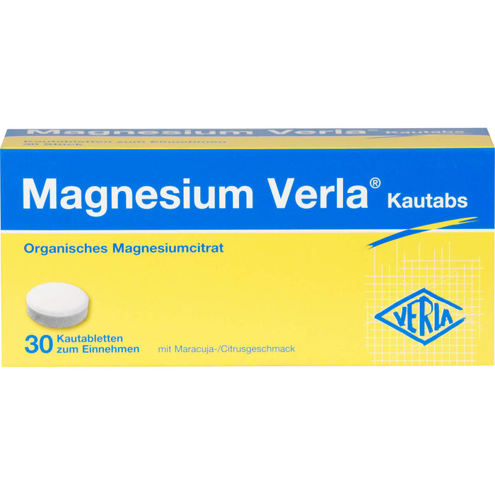 Magnesium Verla Kautabs , 30 pcs. Tablets