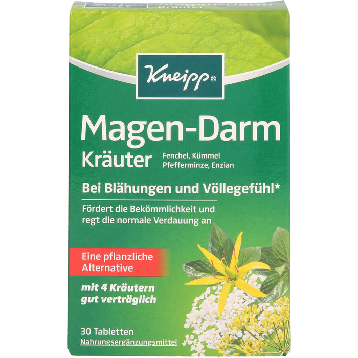 Kneipp Magen-Darm Kräuter, 30 St. Tabletten