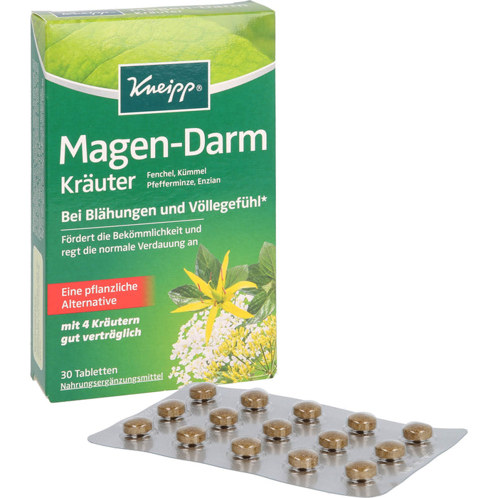 Kneipp Magen-Darm Kräuter, 30 St. Tabletten