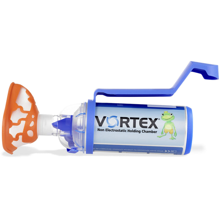 VORTEX Inhalierhilfe mit Aluminiumkammer mit Babymaske 0-2 Jahre, 1 pcs. Help for inhalation