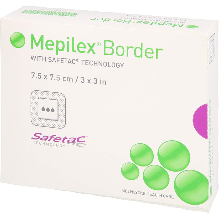 Mepilex Border Schaumverband 7,5x7,5 cm, 10 St VER