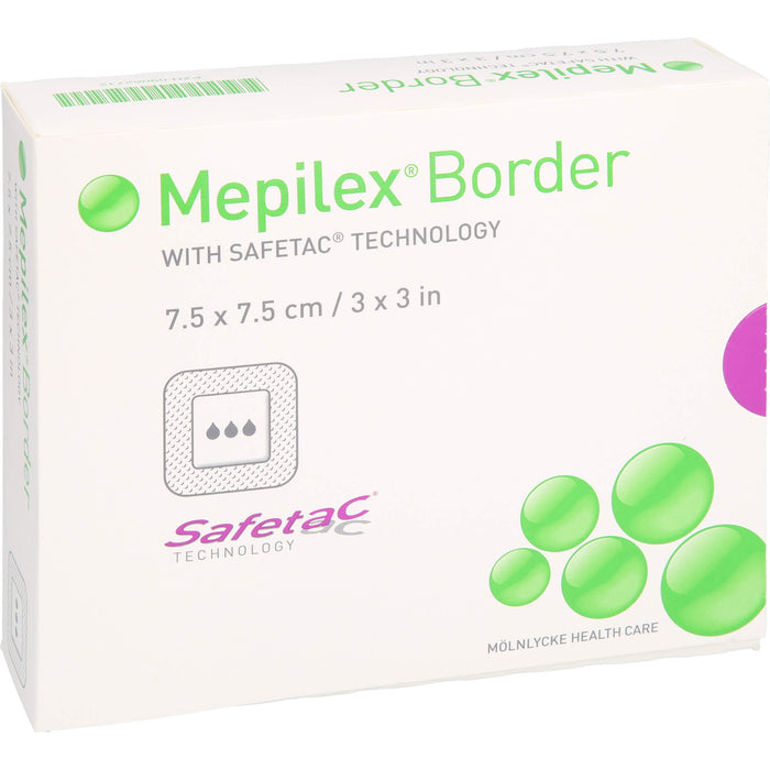 Mepilex Border Schaumverband 7,5x7,5 cm, 10 St VER