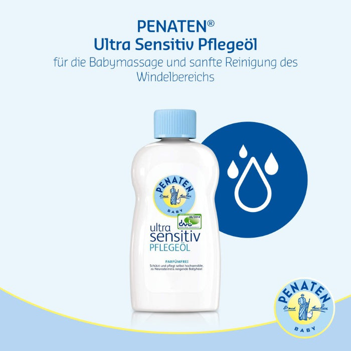 Penaten Ultra Sensitiv Pflegeöl, 200 ml OEL