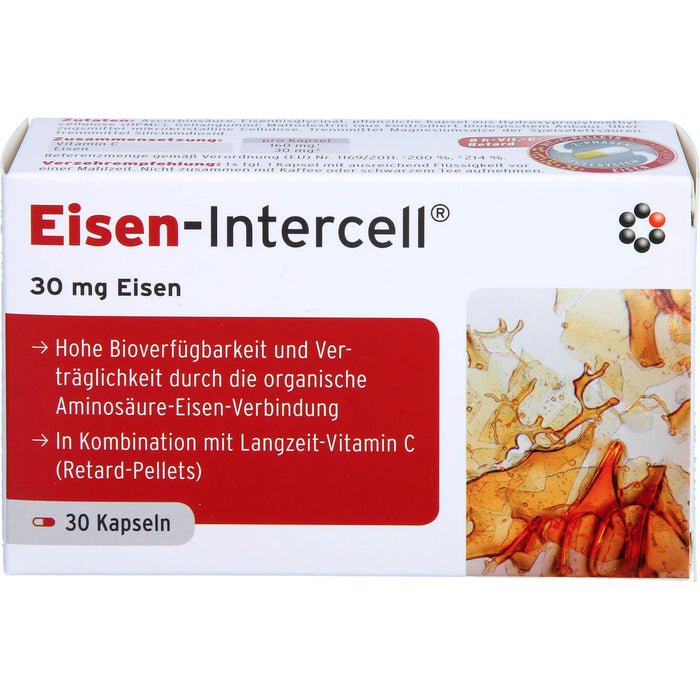 Eisen-Intercell Kapseln, 30 pc Capsules