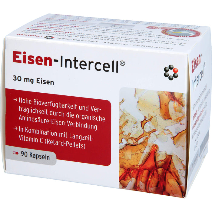 Eisen-Intercell 30 mg Kapseln, 90 pcs. Capsules