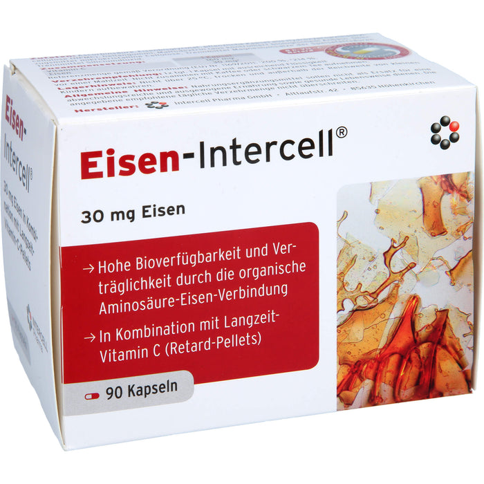 Eisen-Intercell 30 mg Kapseln, 90 St. Kapseln